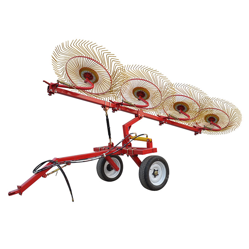 किसानहरूले किन कुशल घाममा एक पा wheel ्ग्रा rake छनौट गर्नुपर्छ?